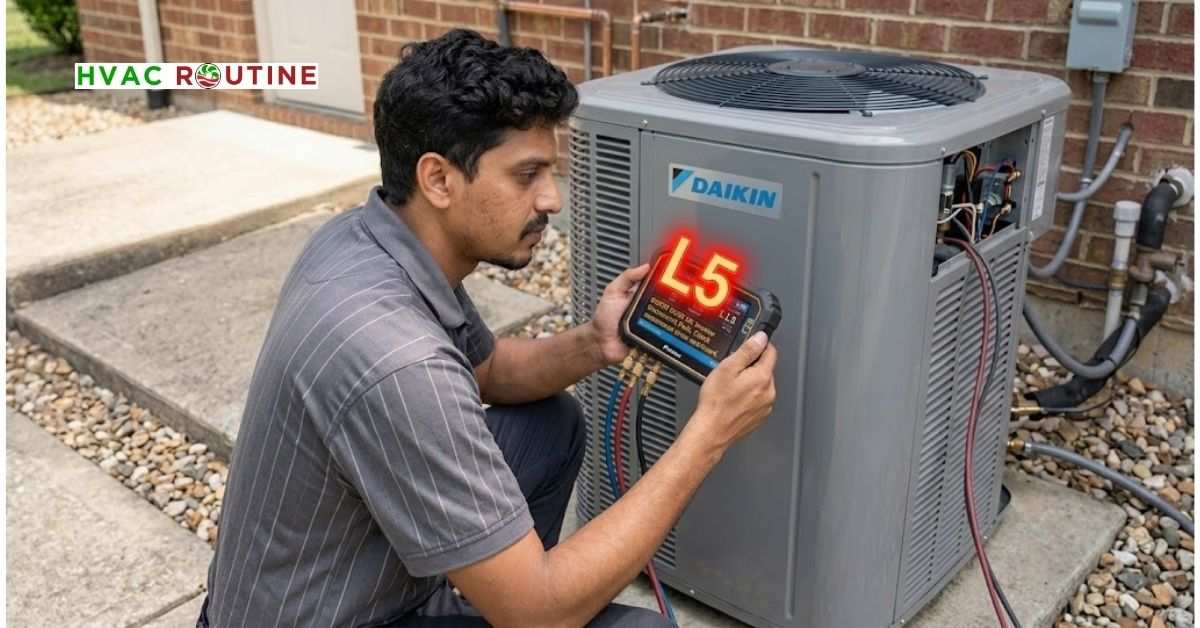 Daikin L5 Error Code