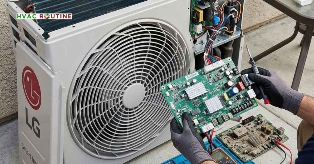 How to Perform an LG Outdoor PCB Board Replacement