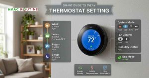 Smart Guide to Every Thermostat Setting