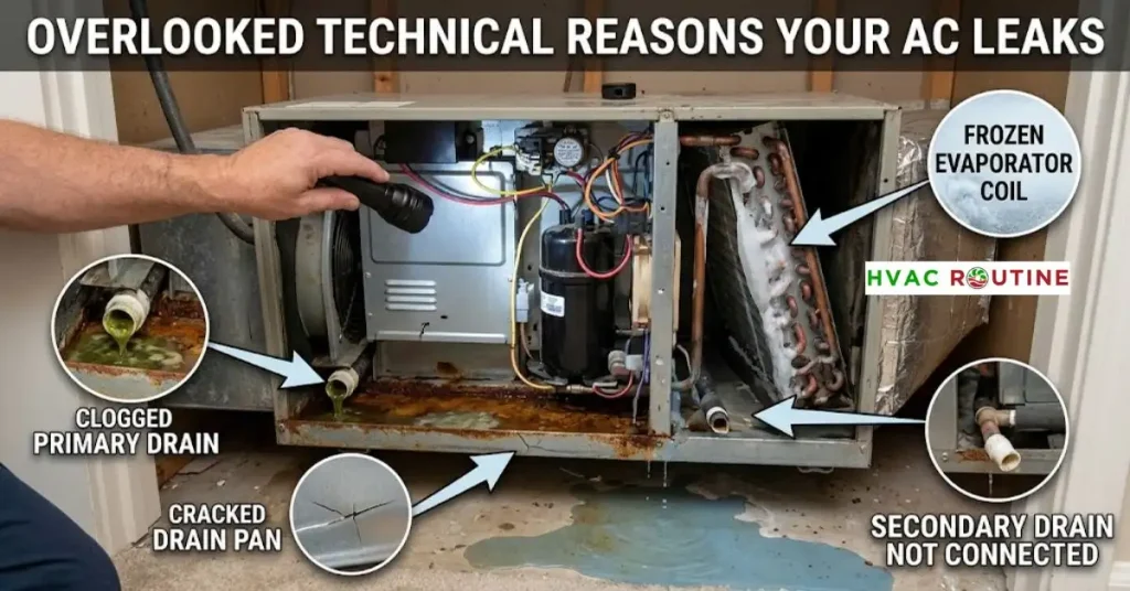 Overlooked Technical Reasons Your AC Leaks